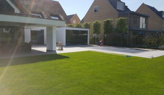 betonvloer tuin