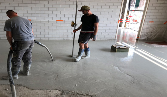 Vloeibaar zandcement pomp